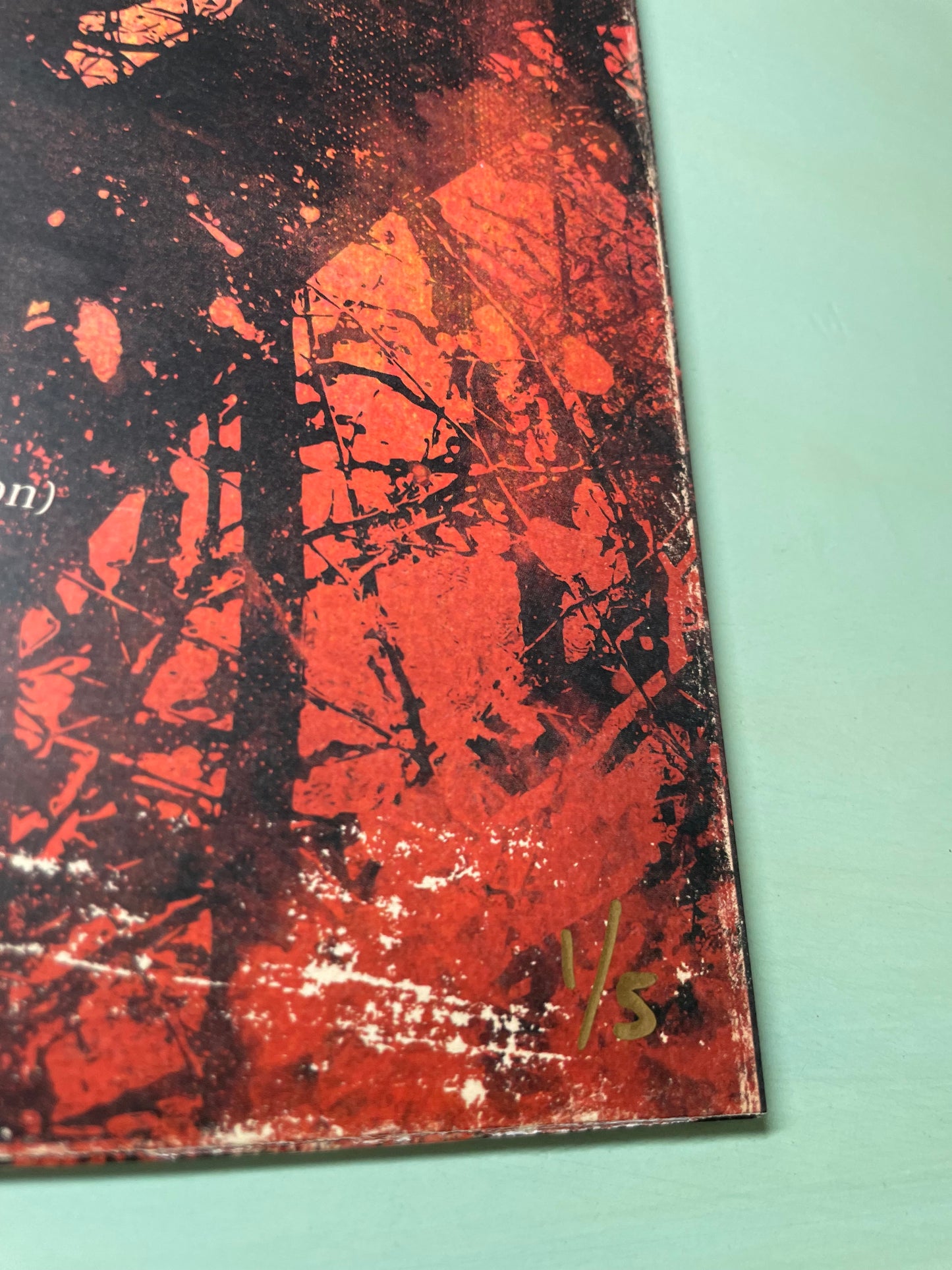 THE LONG DARK TRAIL (SOUNDTRACK - RED MARBLE VINYL) + SIGNED BY KEVIN IGNATIUS + HAND NUMBERED