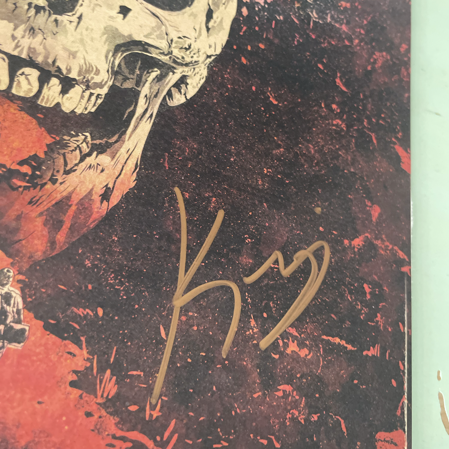 THE LONG DARK TRAIL (SOUNDTRACK - RED MARBLE VINYL) + SIGNED BY KEVIN IGNATIUS + HAND NUMBERED