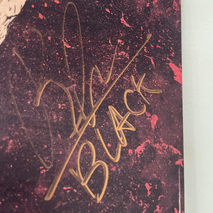 THE LONG DARK TRAIL (SOUNDTRACK - RED MARBLE VINYL) + SIGNED BY R.L. BLACK + HAND NUMBERED