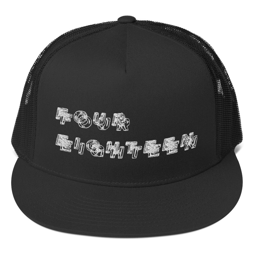 OG Four Eighteen Logo - Snap Back Trucker Cap